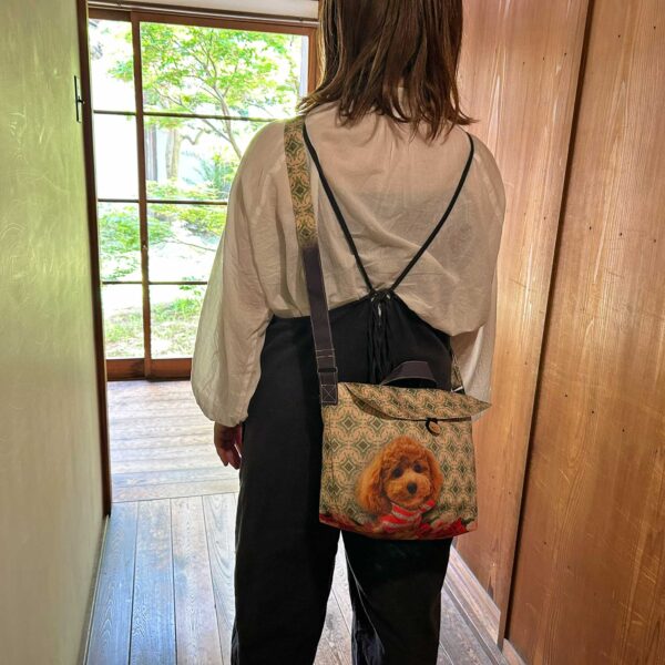 SBJ_Elle｜フラップショルダーバッグ｜トイプードル - 画像 (2)