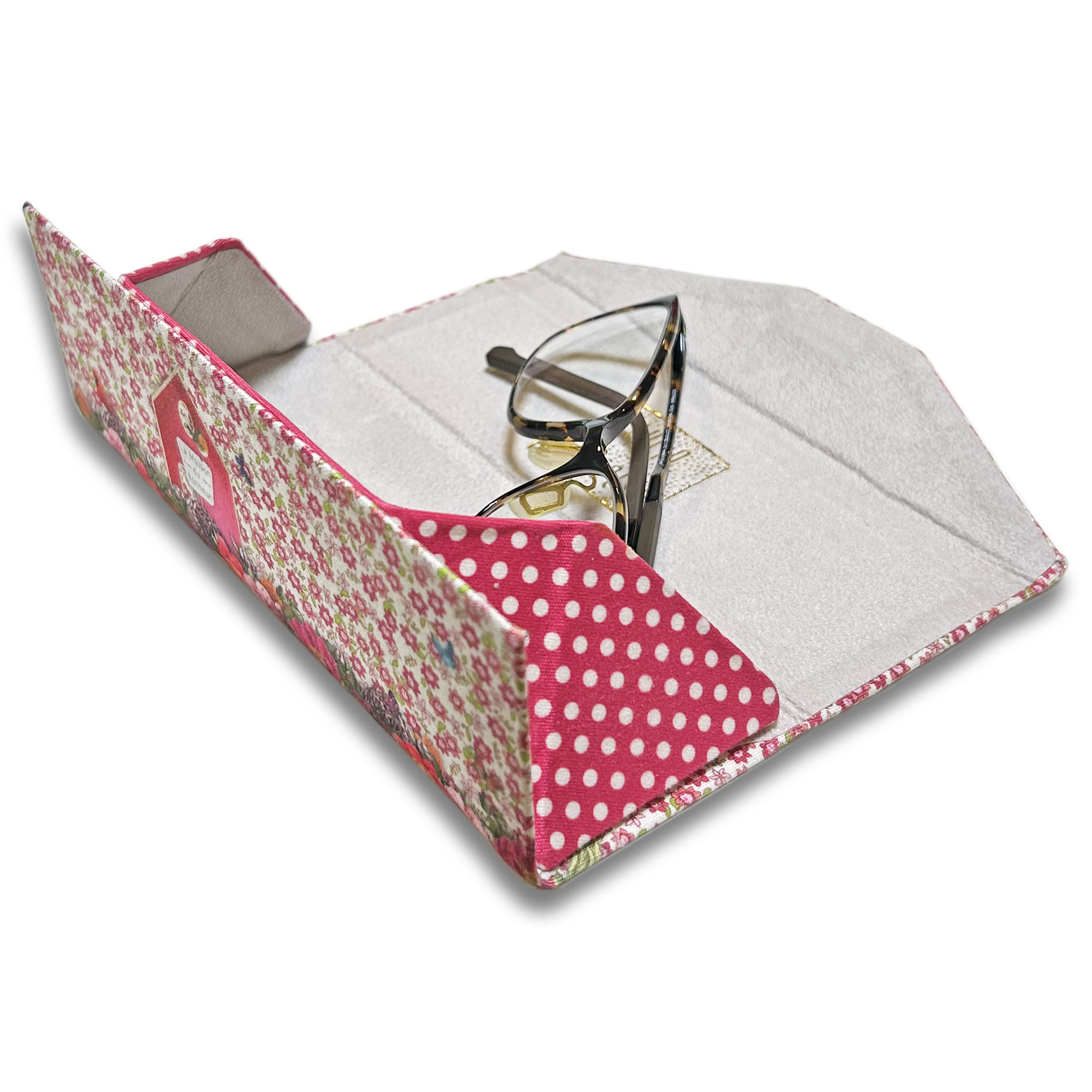 GCFS_Bonheur|折りたたみメガネケース・サイズS | 幸運の鳥 - 画像 (5)