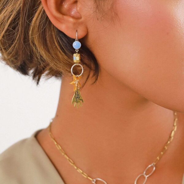 【FRANCK HERVAL | フランク・エルヴァル】JUSTINE_12--68157｜ピアス - 画像 (3)