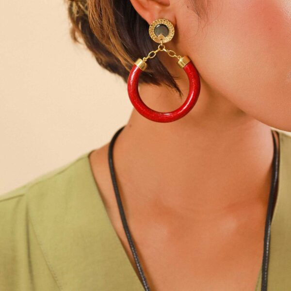 【NATURE BIJOUX | ナチュール・ビジュー】KINSLEY_12--79000｜ピアス
