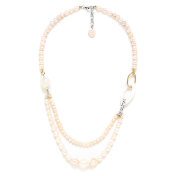 【NATURE BIJOUX | ナチュール・ビジュー】OZUKA_15--42920｜２連ネックレス - 画像 (3)