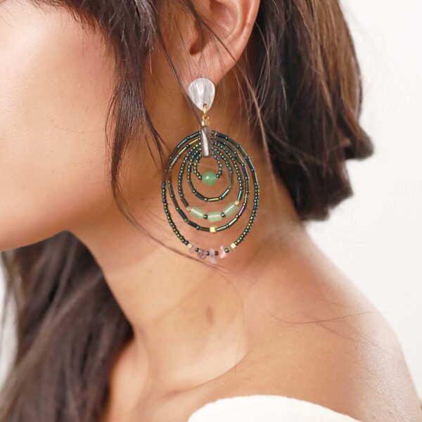 【NATURE BIJOUX | ナチュール・ビジュー】PAPATEA_12--77029｜ピアス - 画像 (2)