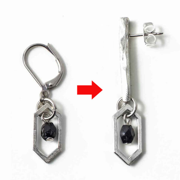 Earring Posts｜ピアスパーツ（ロングバーデザイン） - 画像 (2)