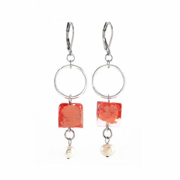 Meissa_Coral | イヤリングピアス