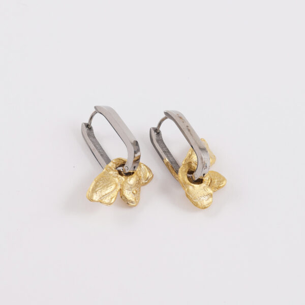 Nekkar_Two-tone | ピアス - 画像 (2)