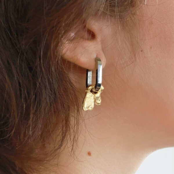 Nekkar_Two-tone | ピアス - 画像 (3)