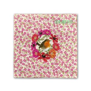 TW3_Bonheur｜ハイブリッド・ハンカチタオル | 幸運の鳥