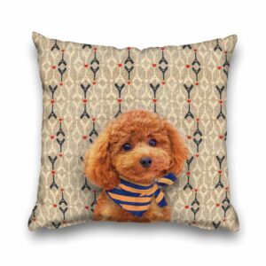 CS2m_Elle6s｜クッションカバー｜トイプードル 限定カラー
