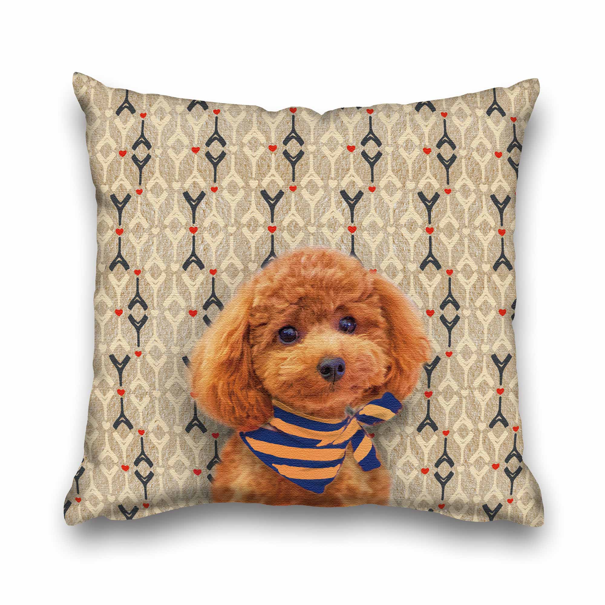 CS2m_Elle6s|クッションカバー|トイプードル 限定カラー