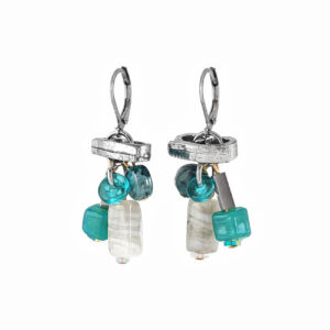 Juncus_Teal | イヤリングピアス